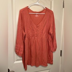 Plus size maternity XL top